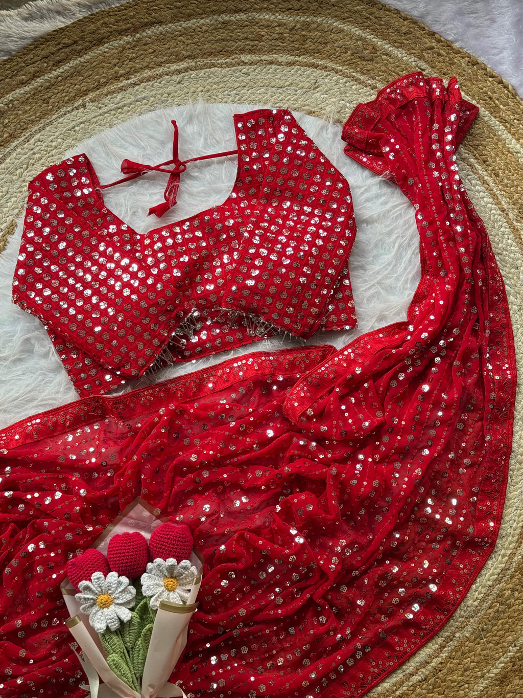 Gorget saree AP 1029