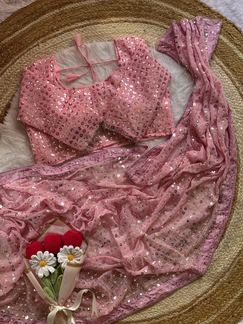 Gorget saree AP 1029