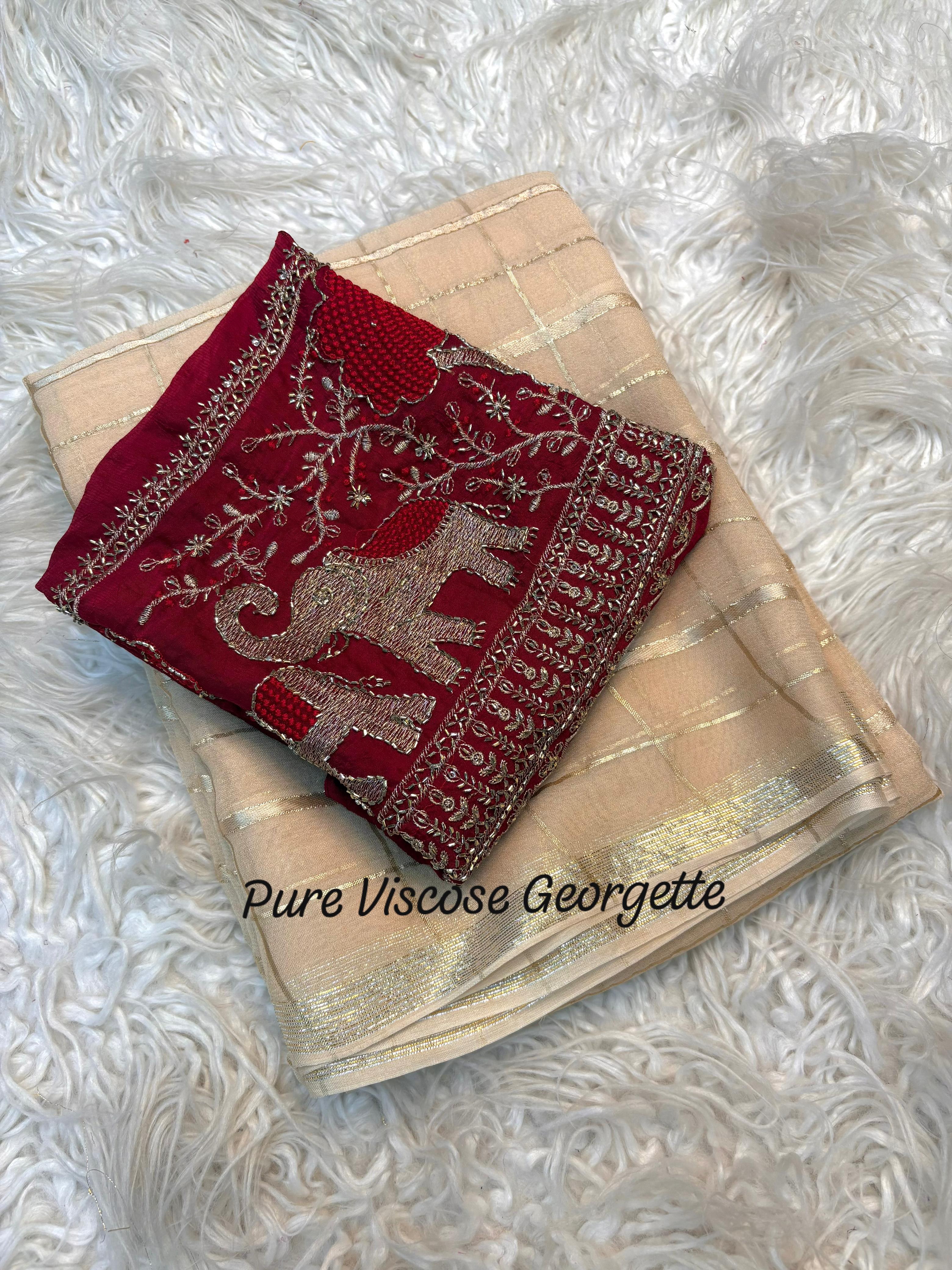 Viscose saree IN 1031