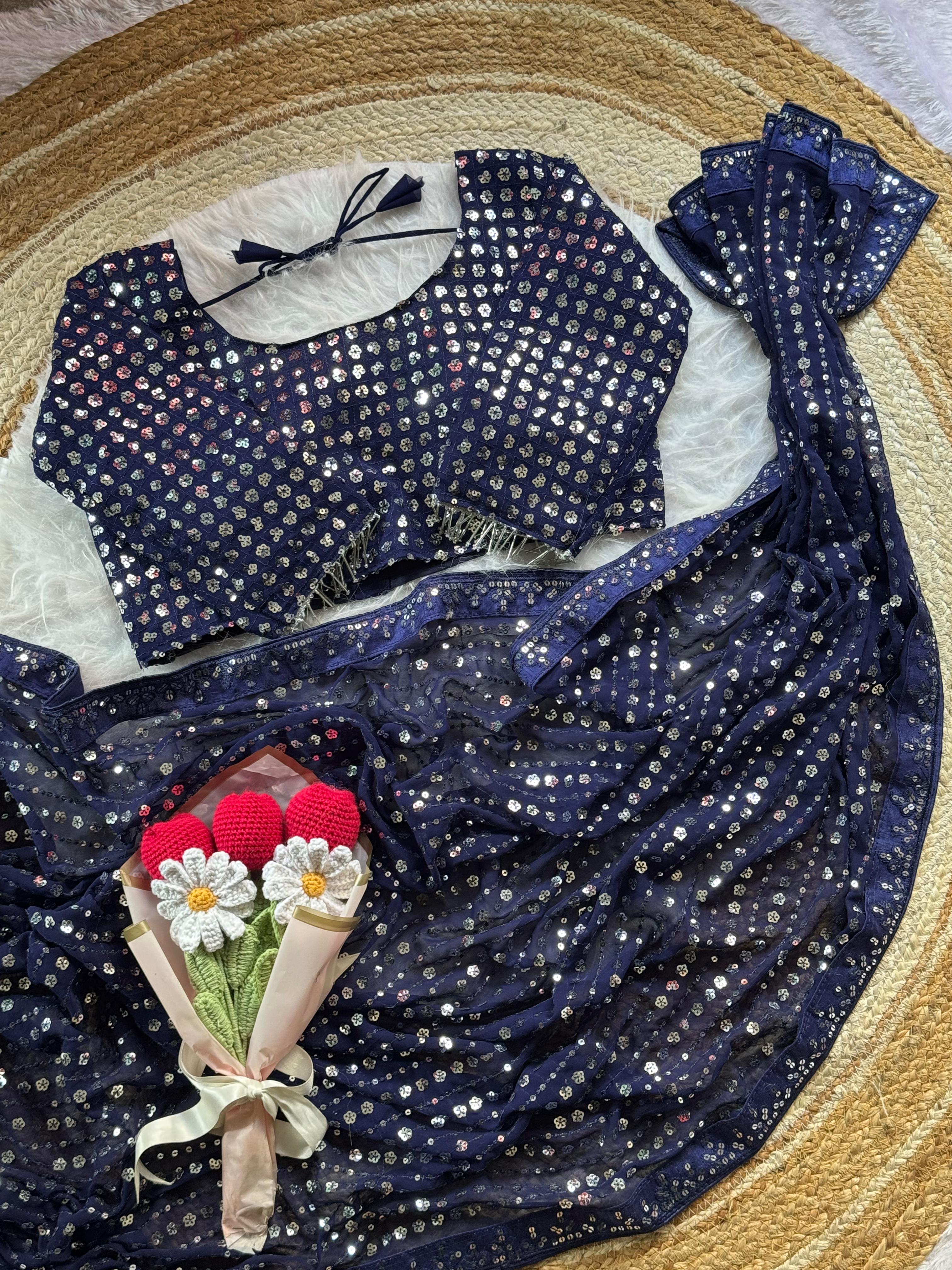 Gorget saree AP 1029