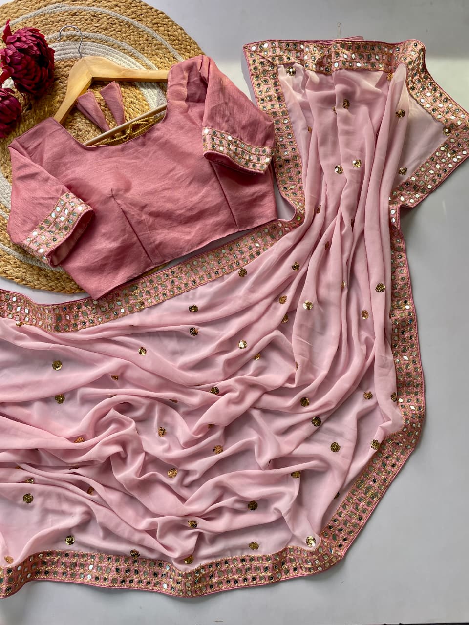 Gorget saree DF 1020