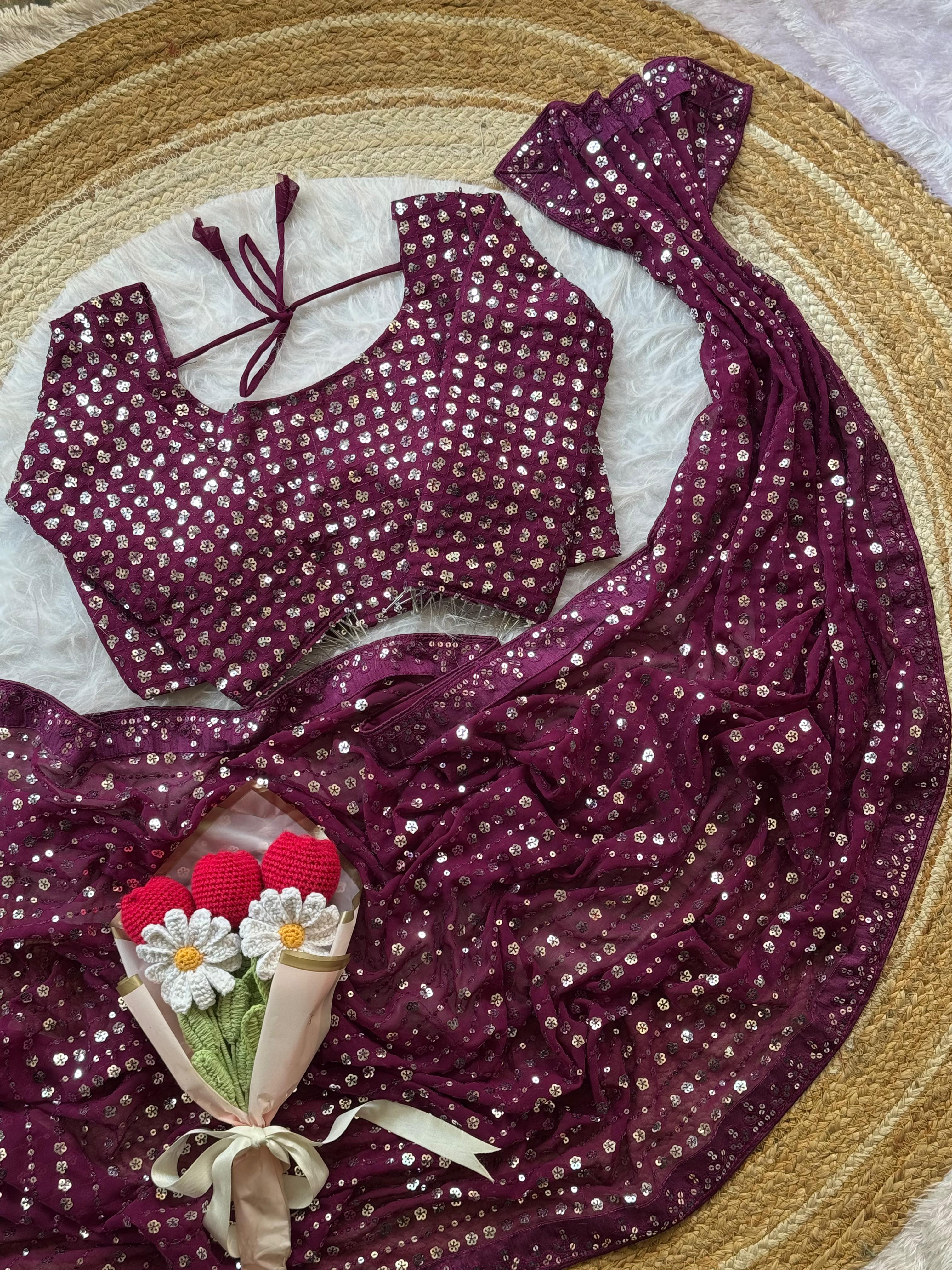 Gorget saree AP 1029