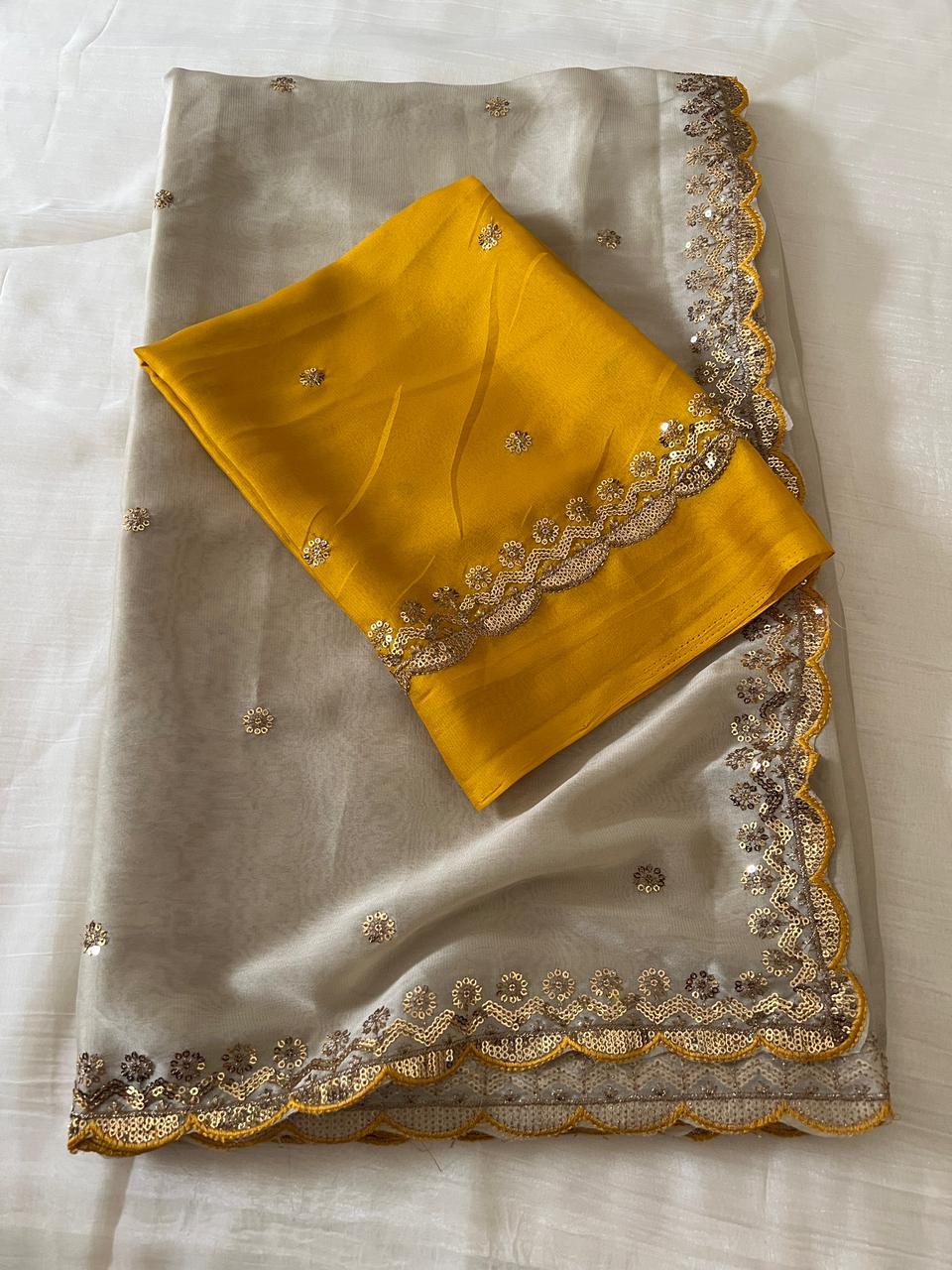 Rangoli slik saree NC 1021