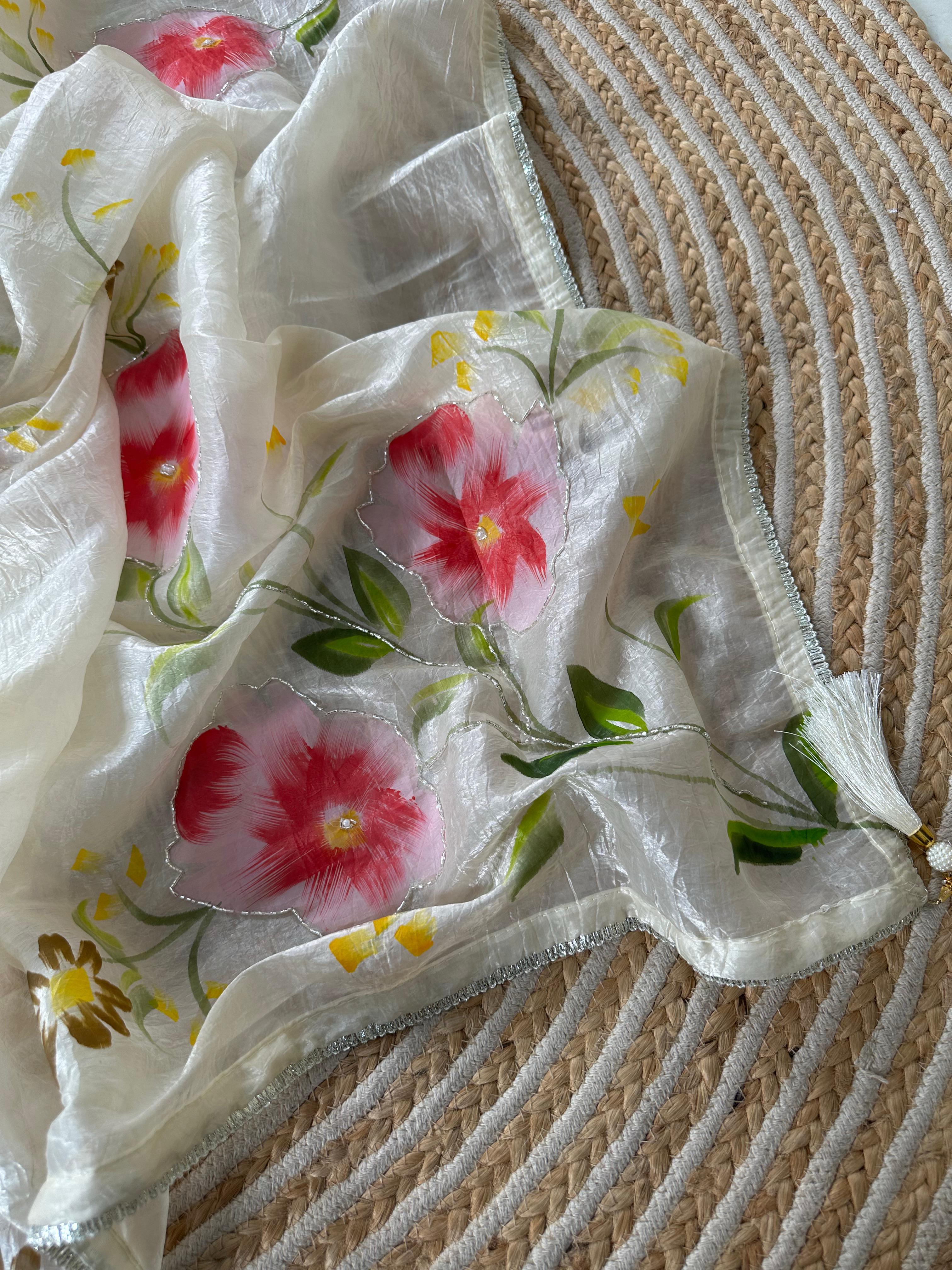 Candy slik saree AR 1040