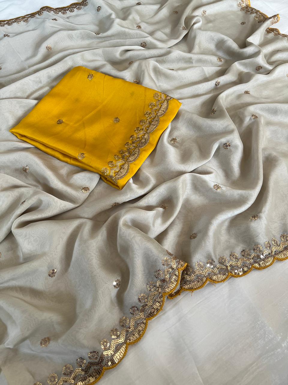 Rangoli slik saree NC 1021