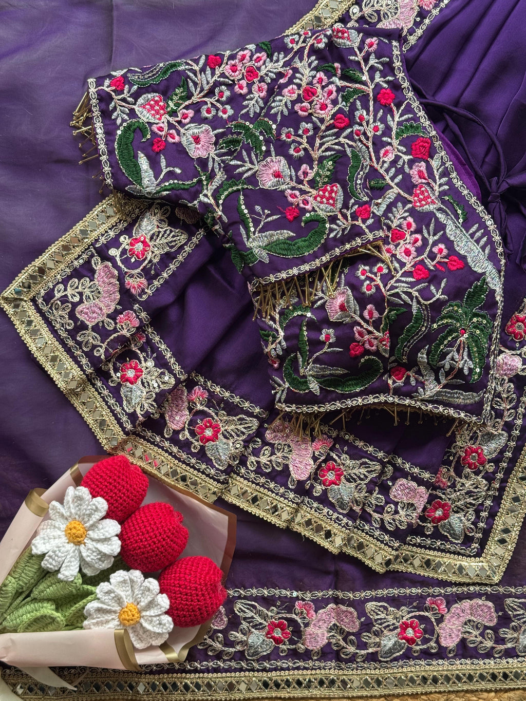 Rangoli slik saree AP 1009