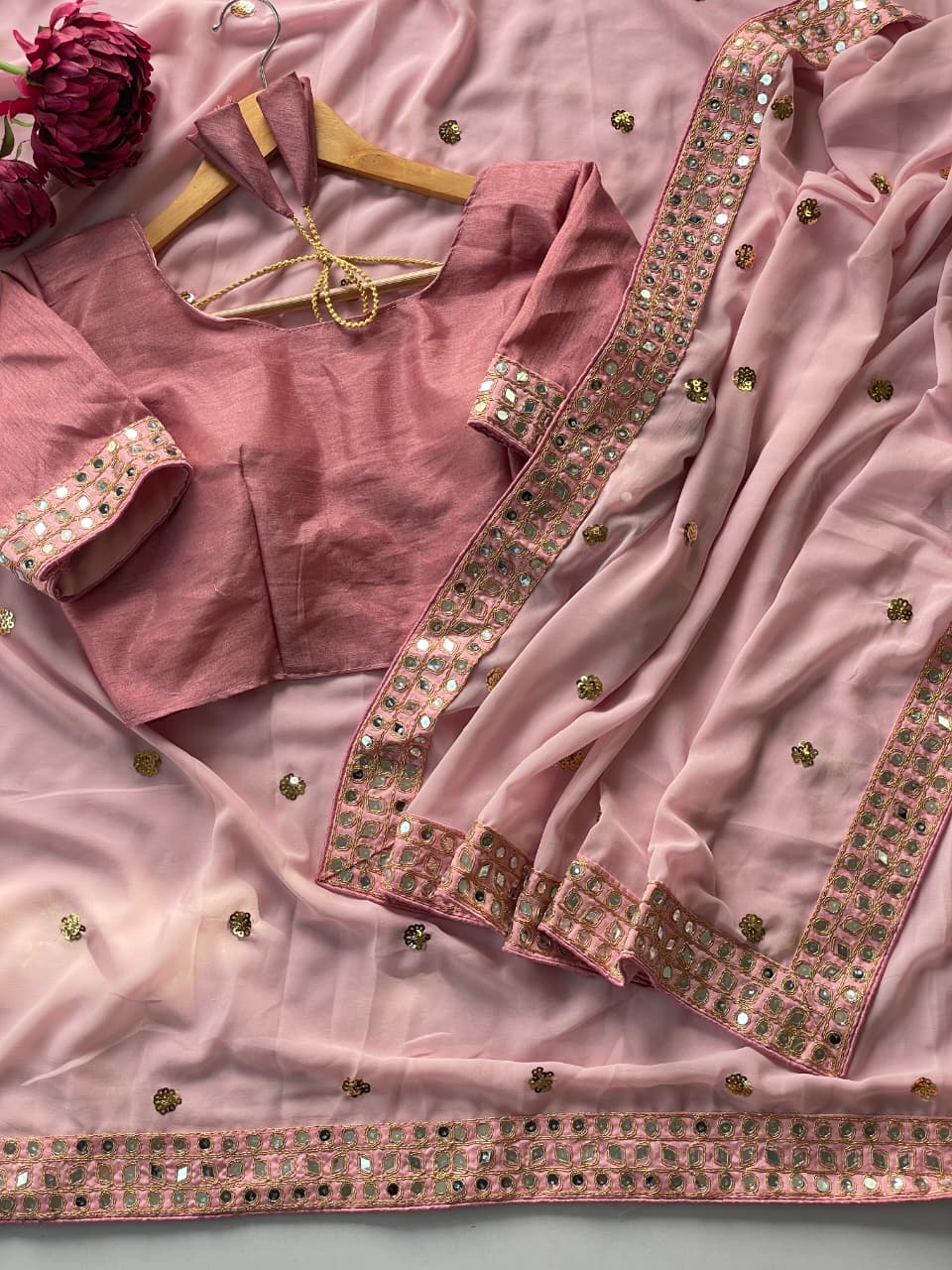 Gorget saree DF 1020