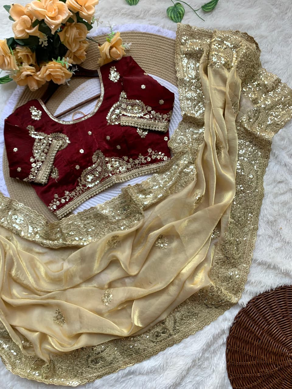 Fandy slik saree VD 1069