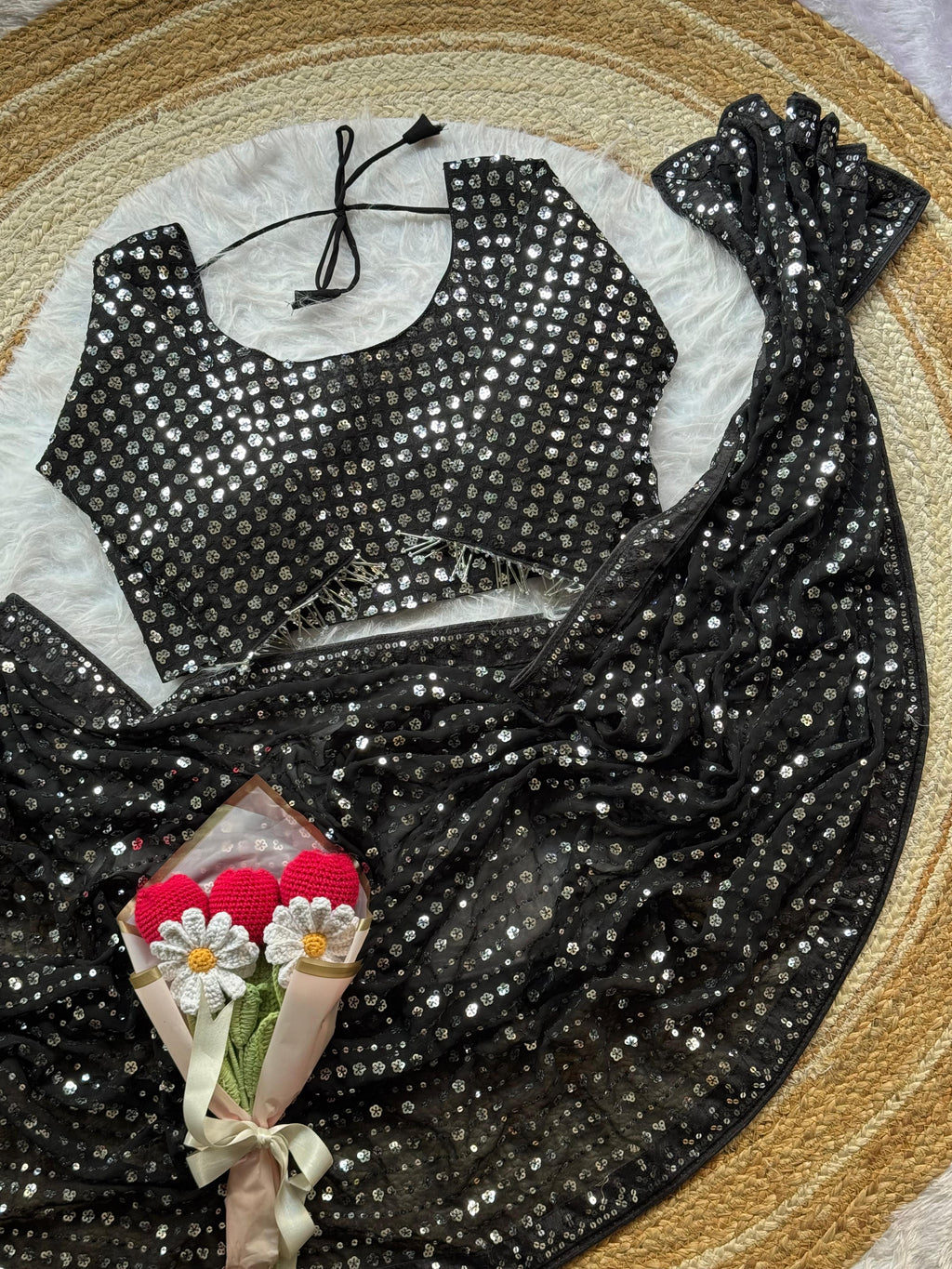 Gorget saree AP 1029