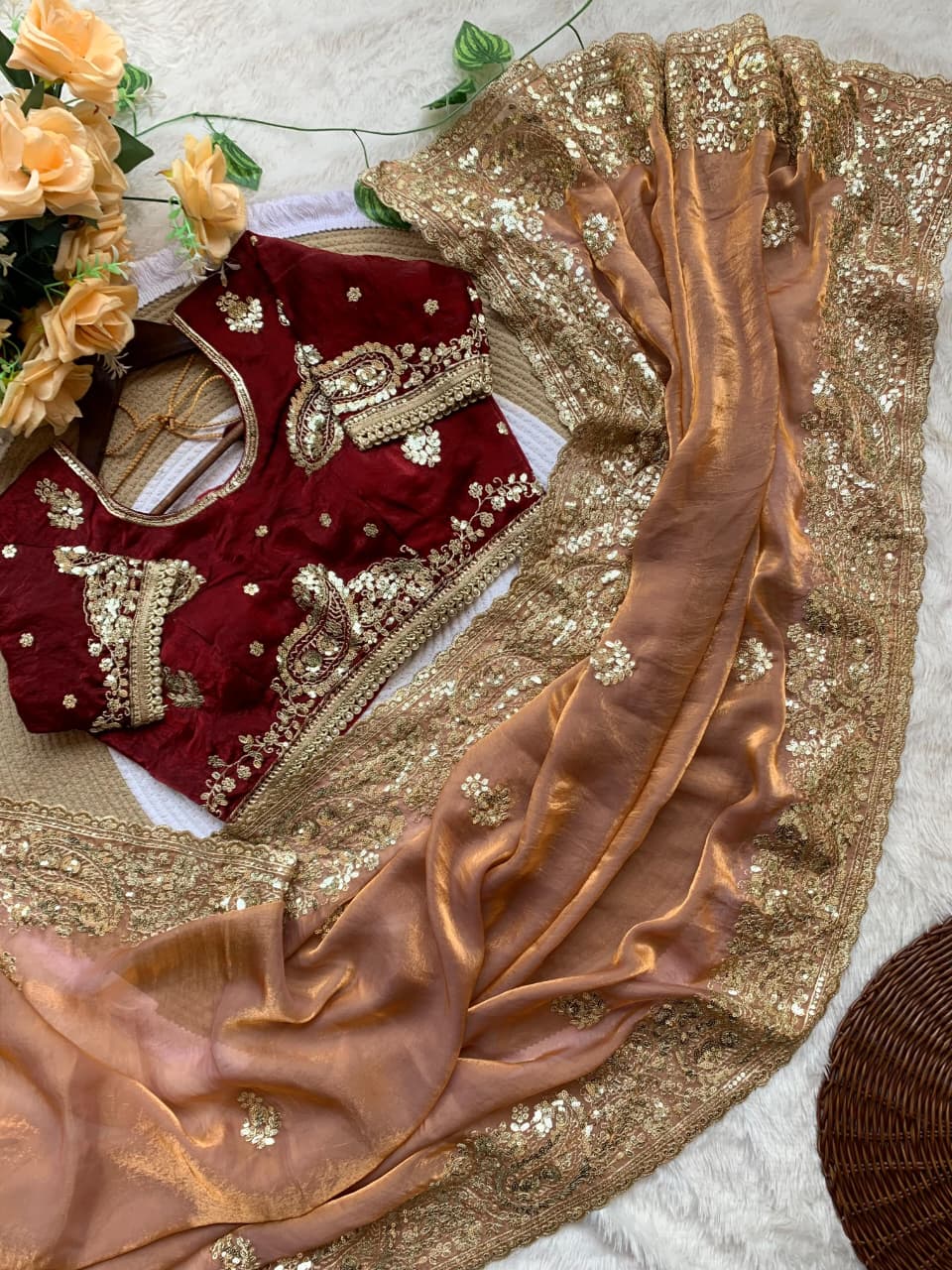 Fandy slik saree VD 1069