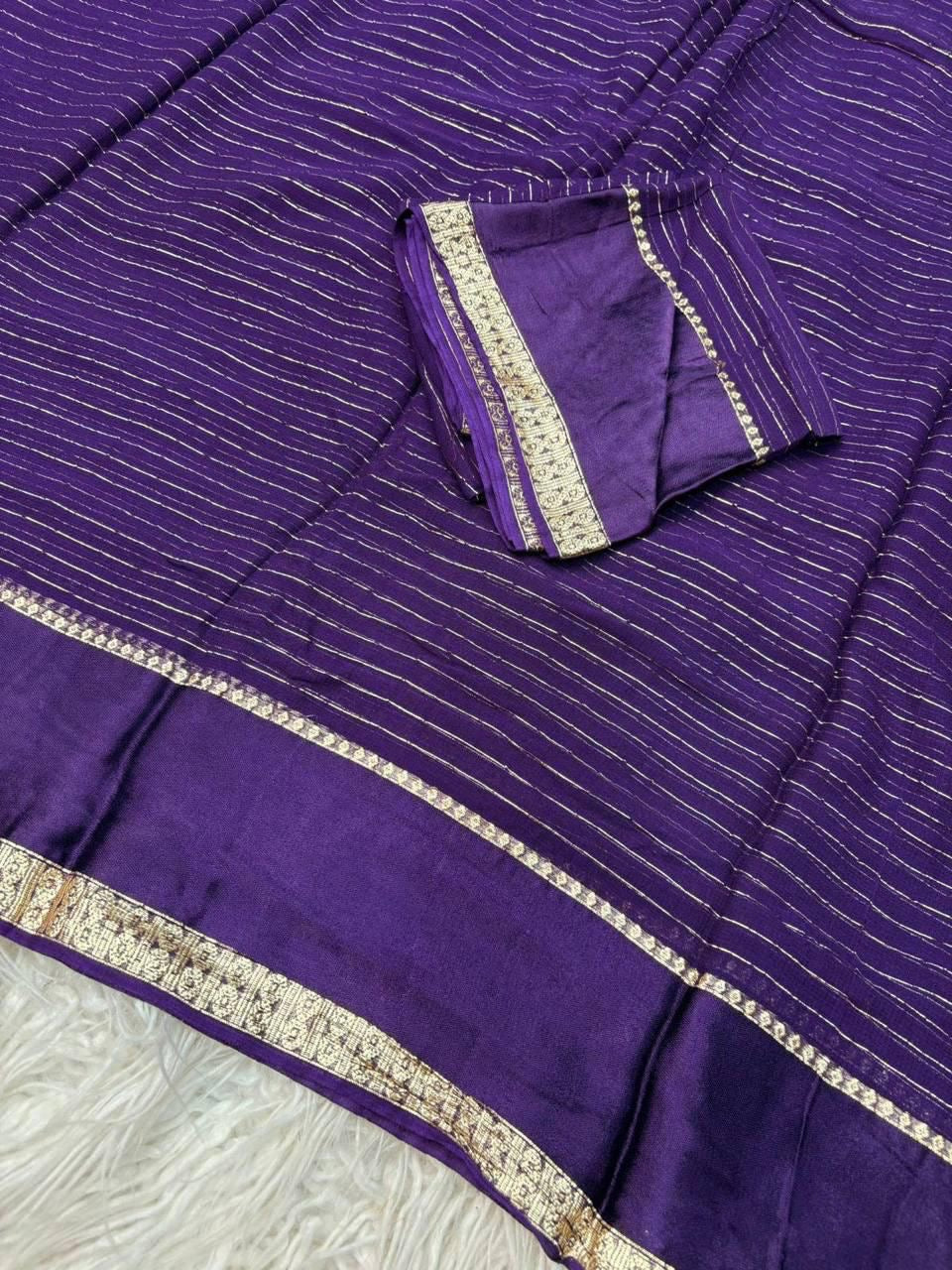 Viscos gorget saree INP 1014