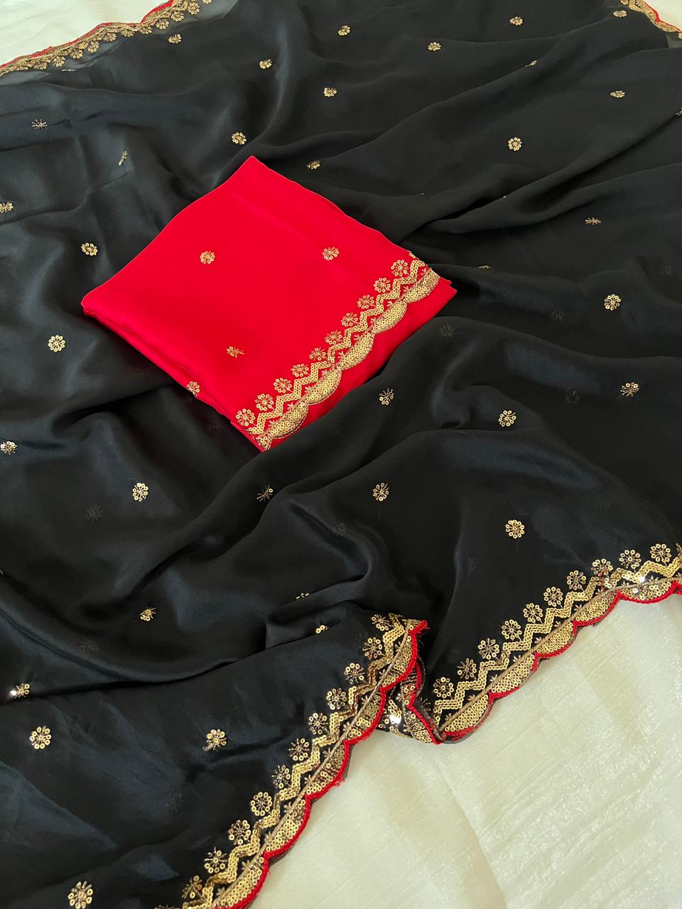 Rangoli slik saree NC 1021