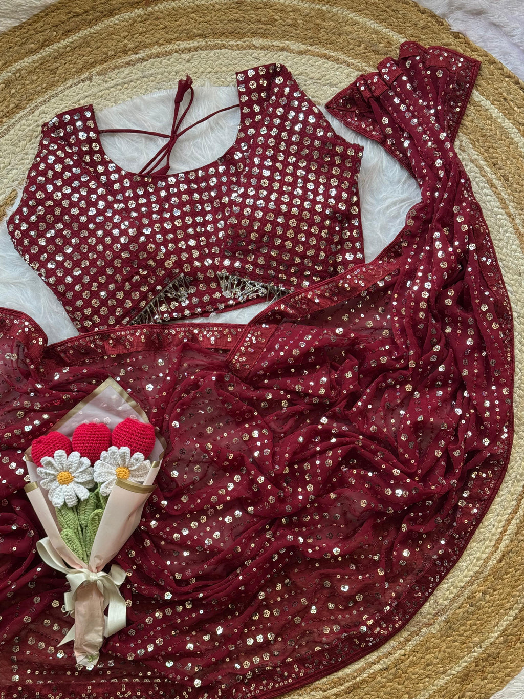 Gorget saree AP 1029