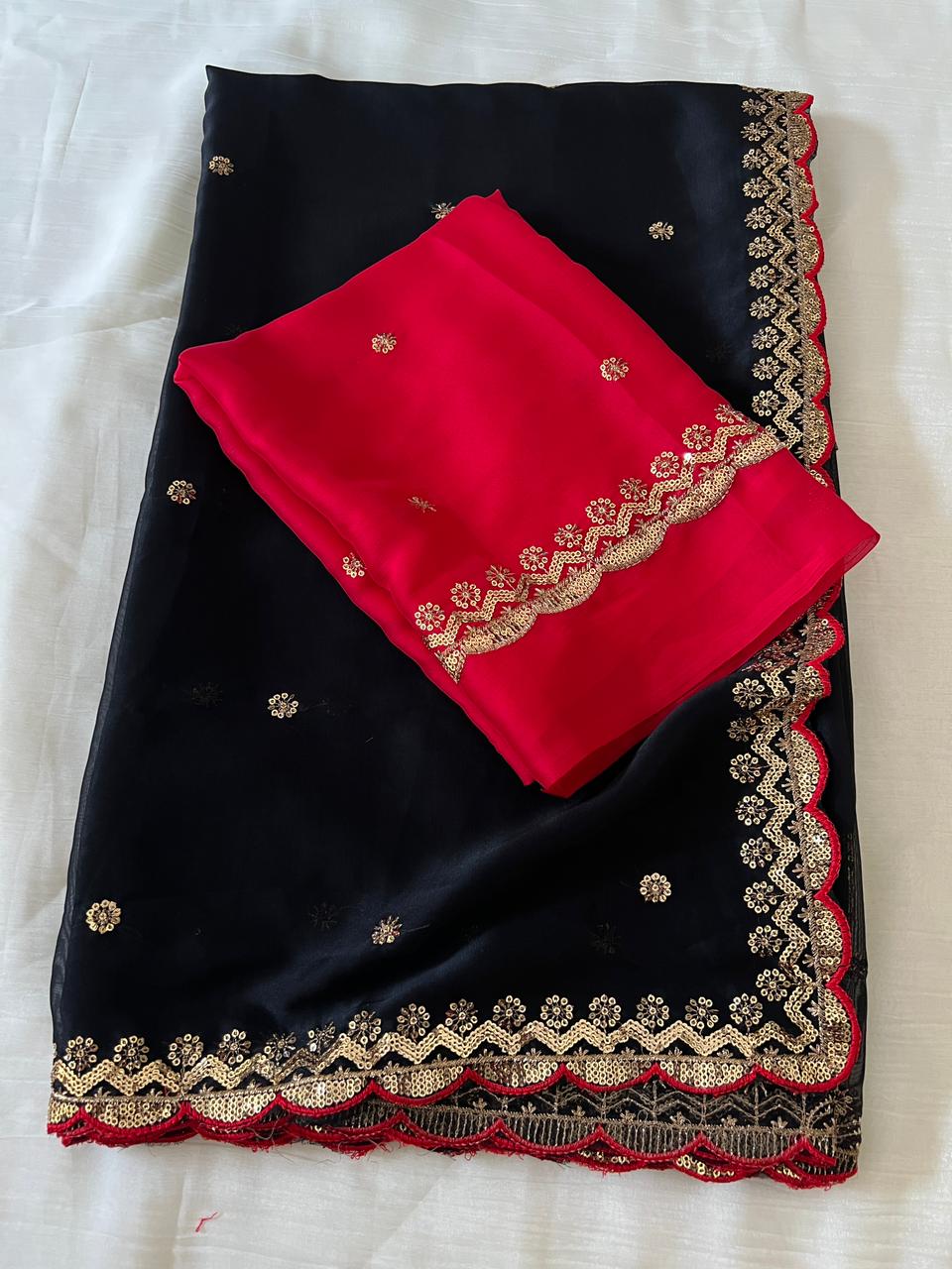 Rangoli slik saree NC 1021