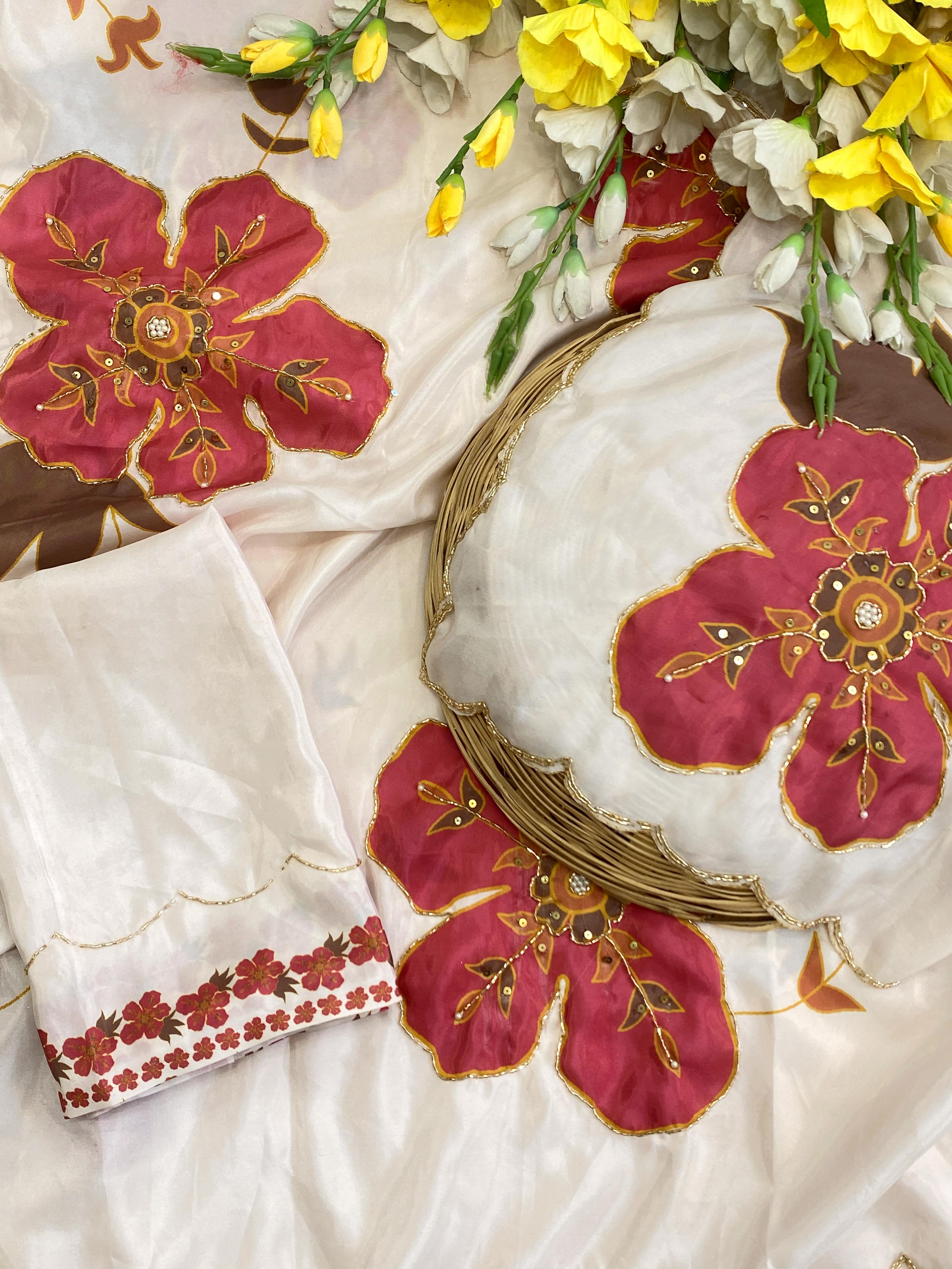 Ho slik saree 1063 PRT