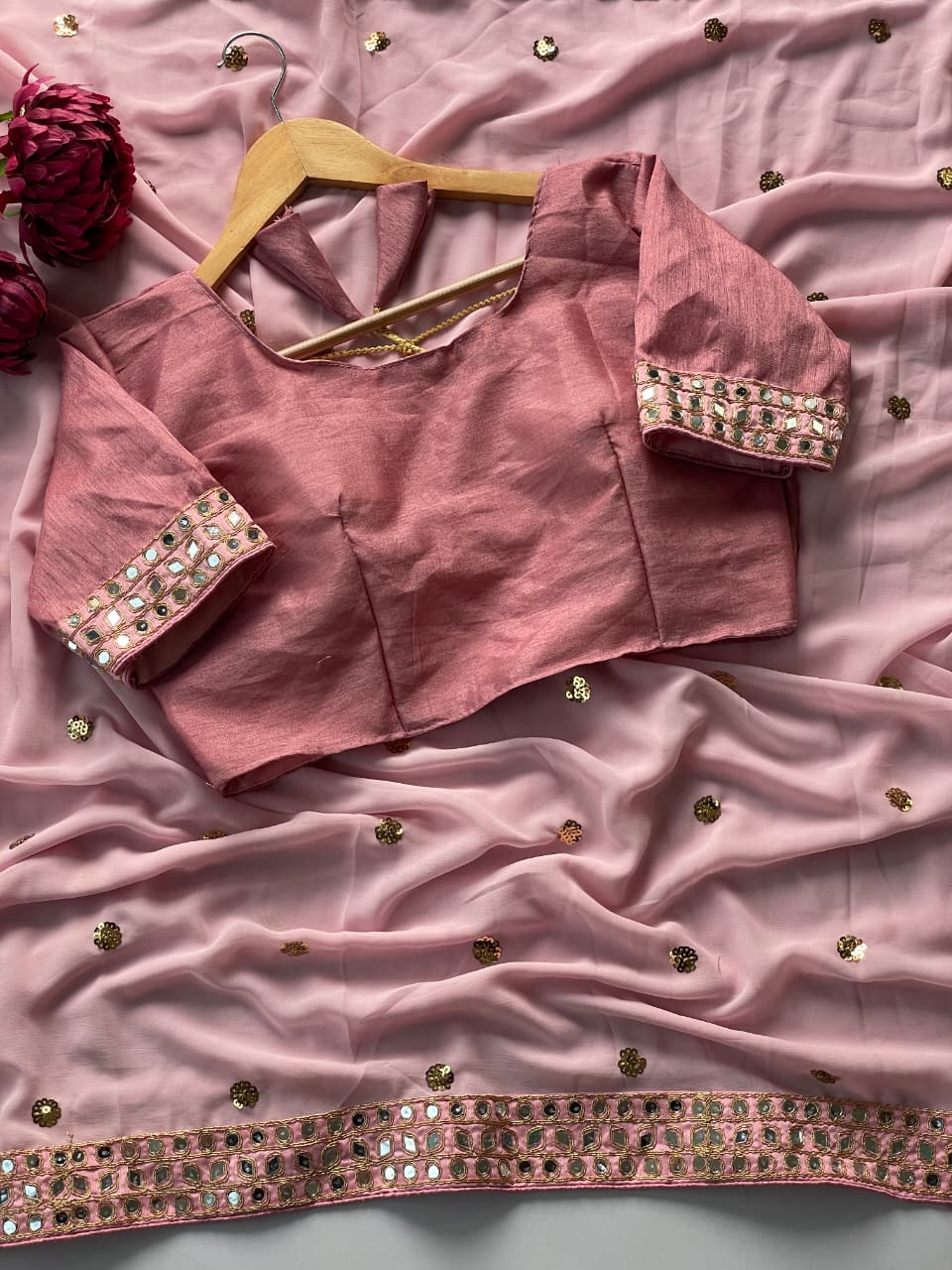 Gorget saree DF 1020