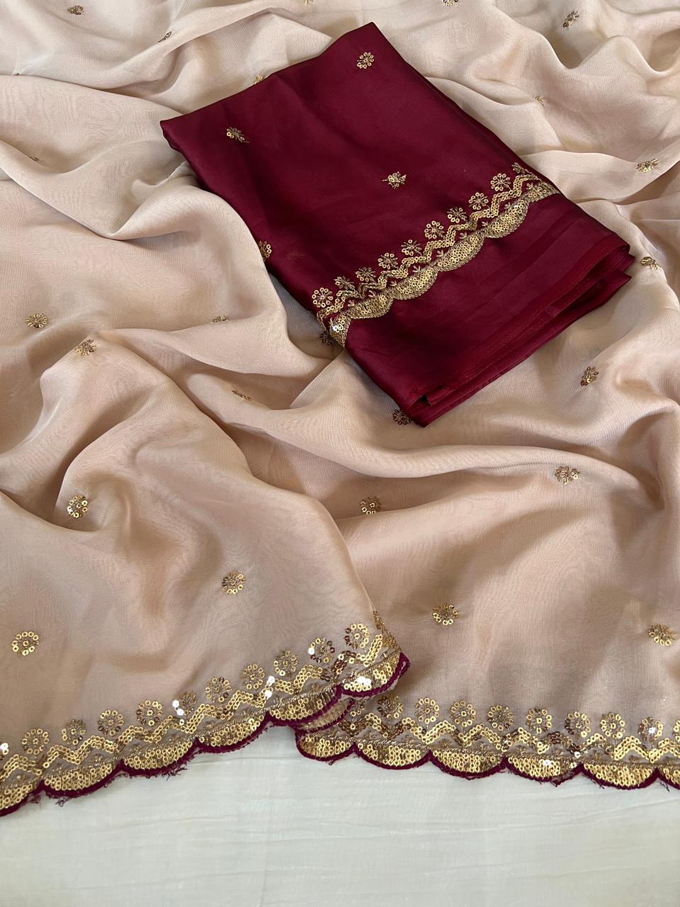 Rangoli slik saree NC 1021