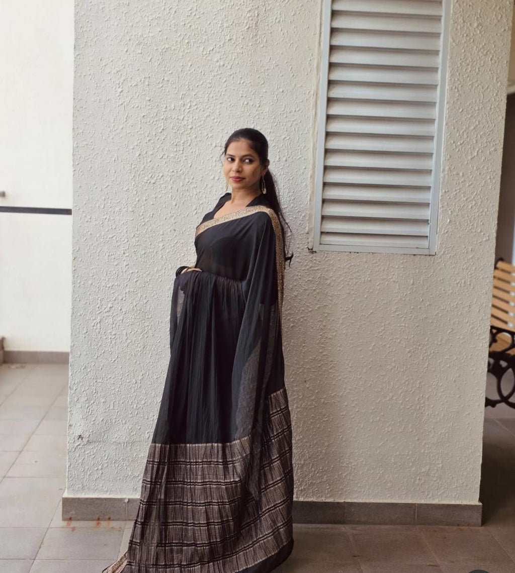 Pure viscos saree INE 1030