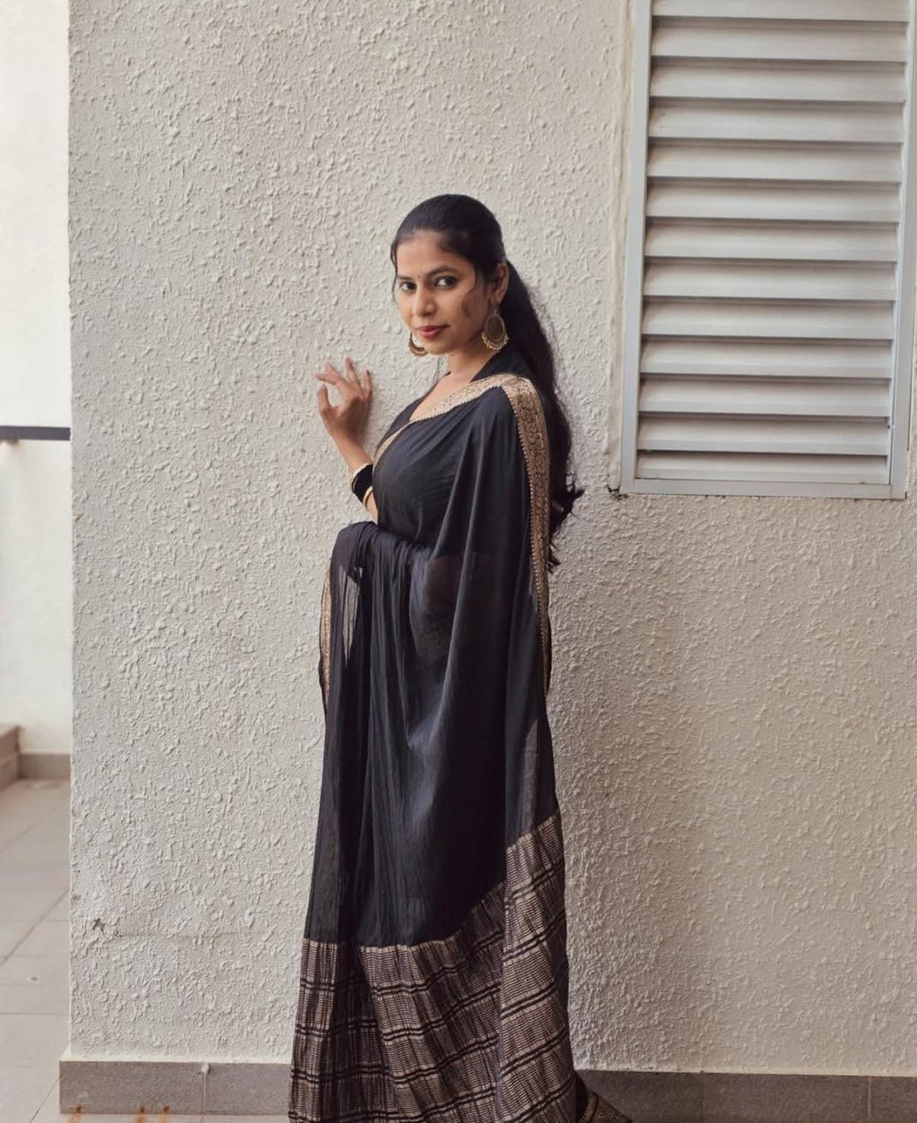 Pure viscos saree INE 1030