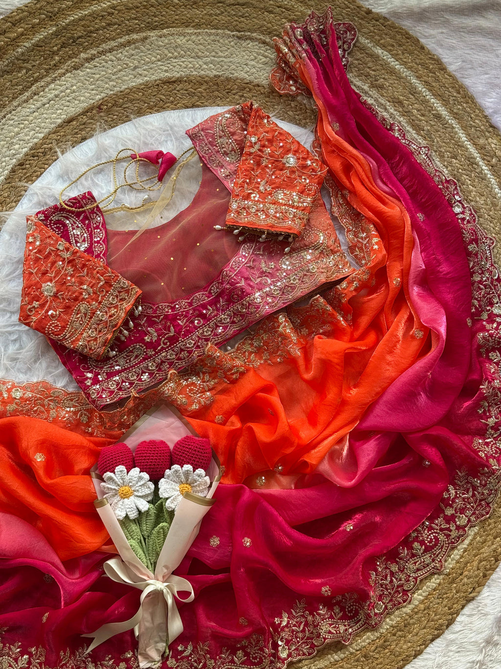 Fandy silk sareee AP 1053