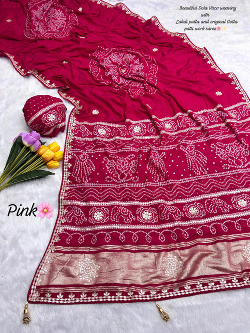 Dolla gota pati saree JK 1045
