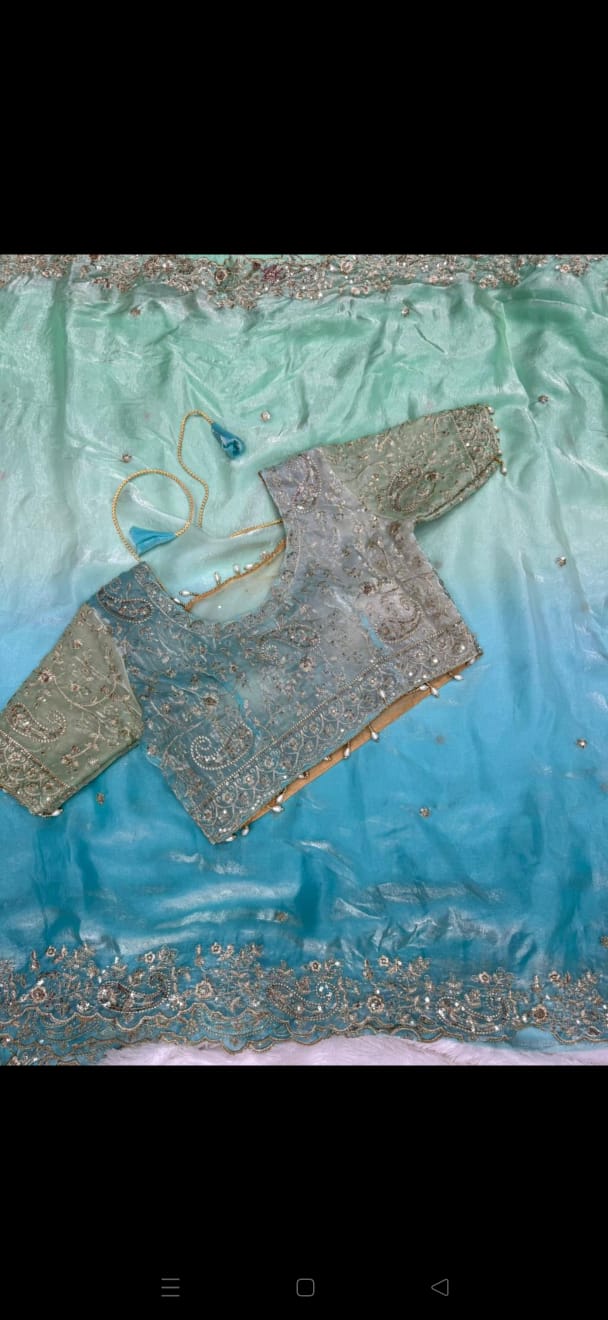 Fandy silk sareee AP 1053