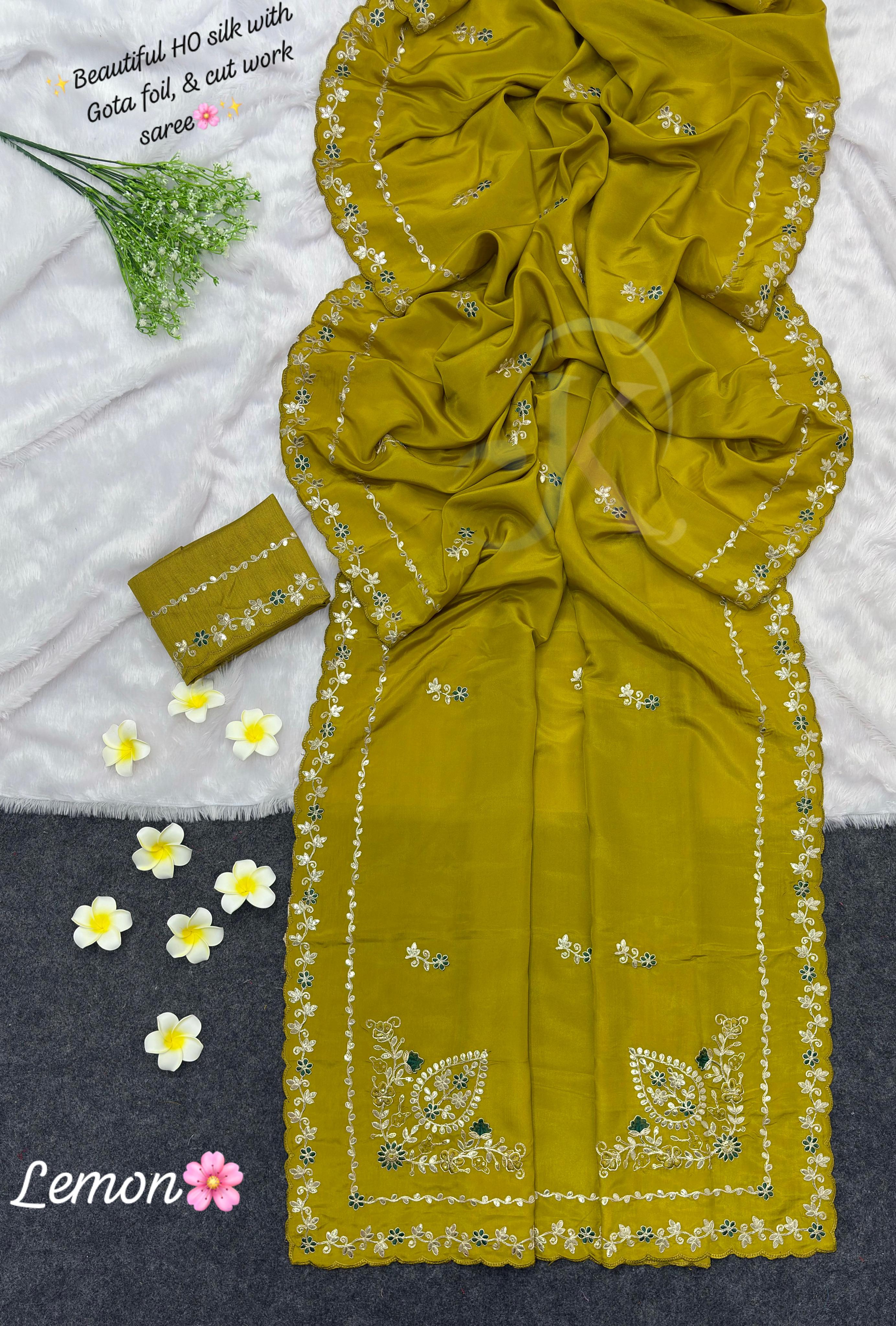 H.o slik saree jk 1049