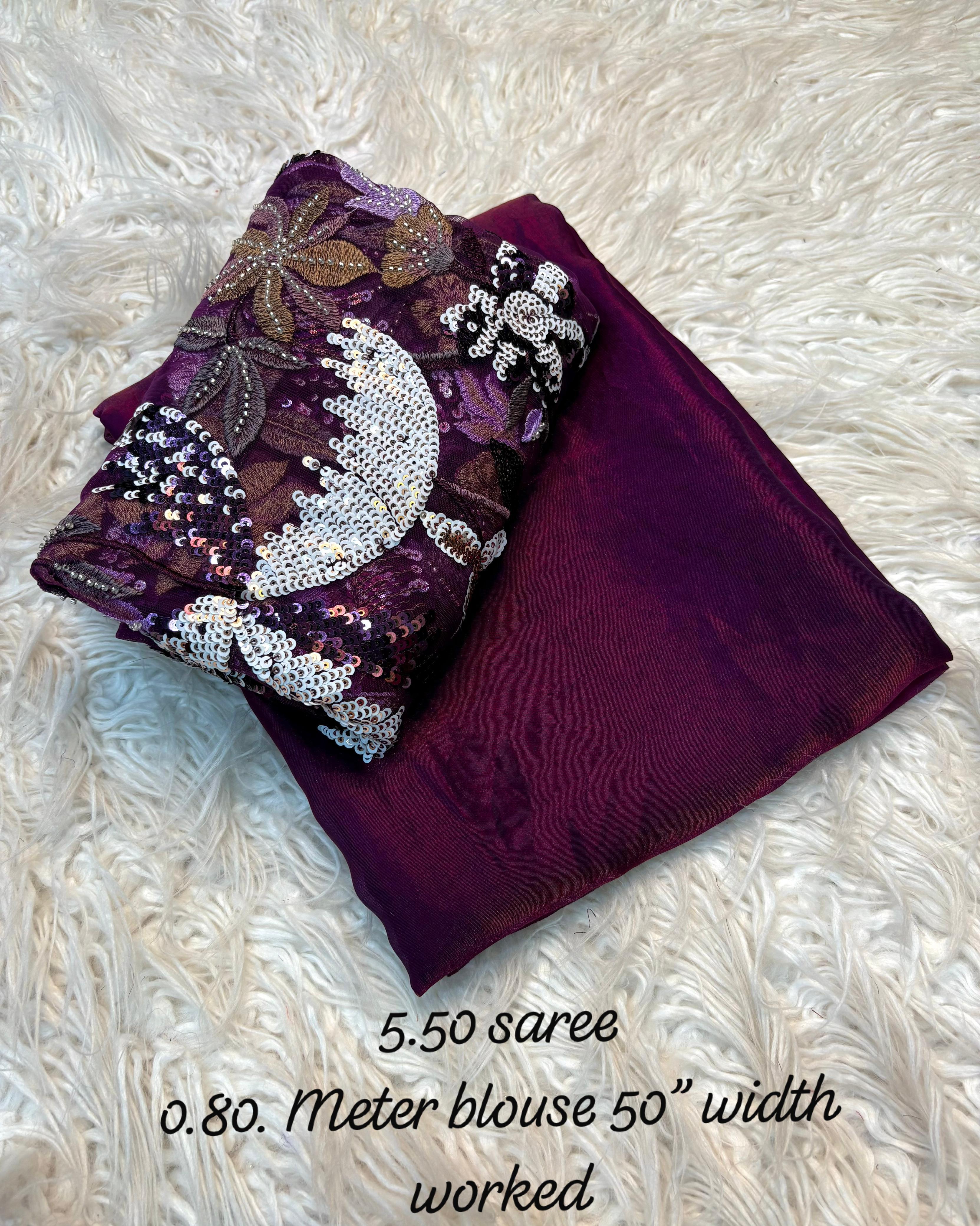 Fandy slik saree in 1070