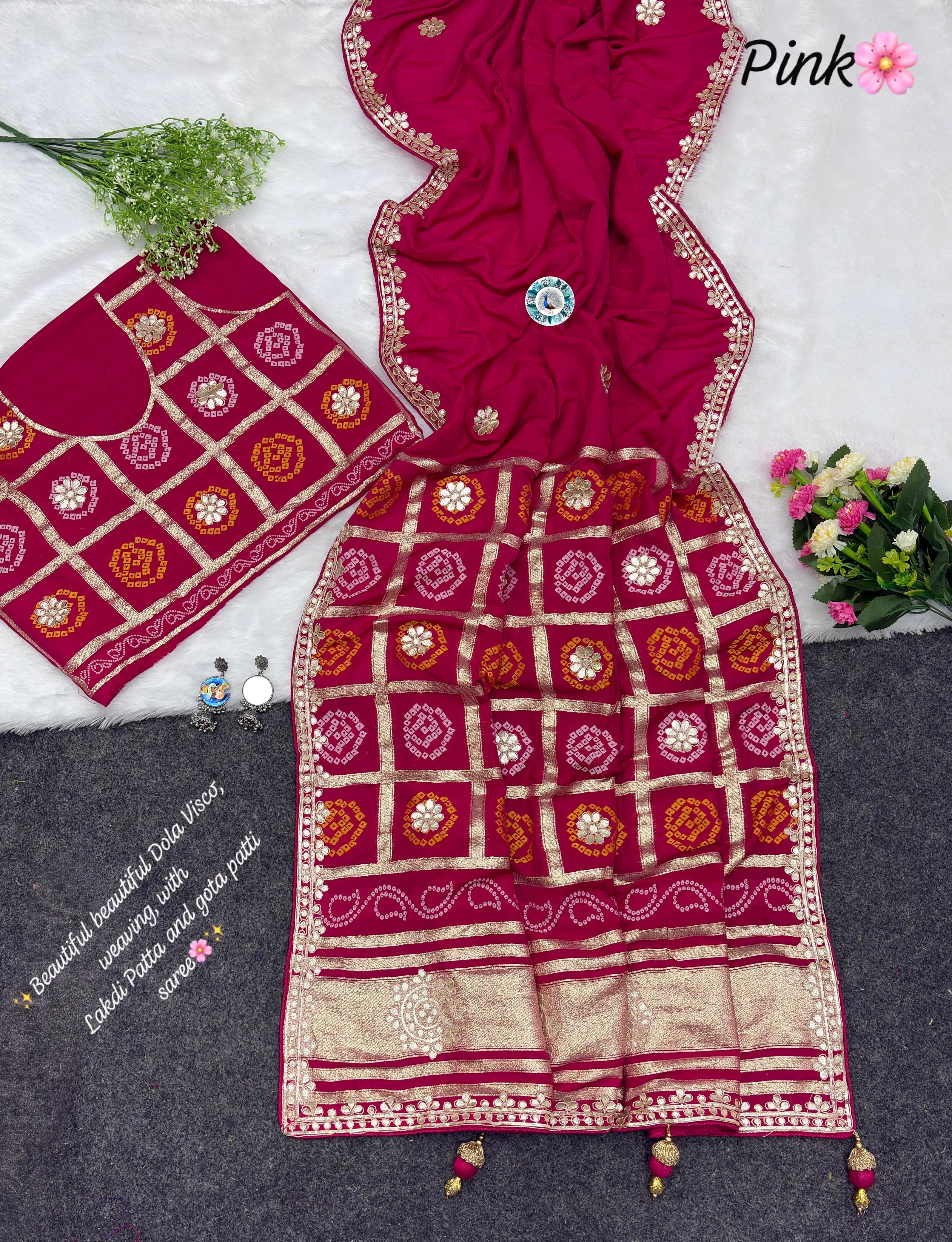 Dolla slik saree JK 1035