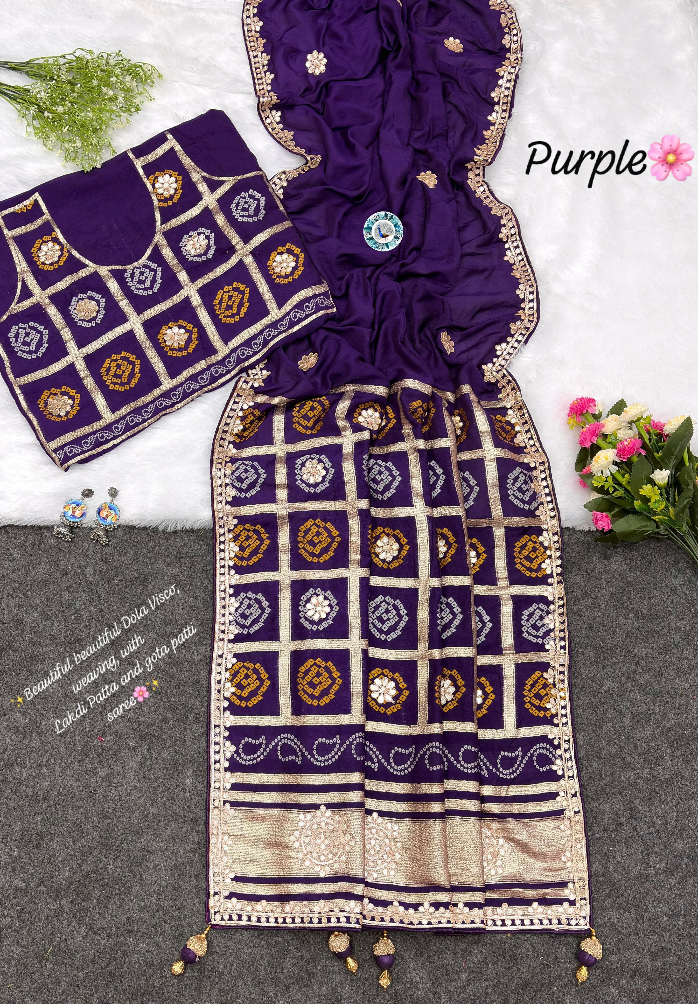 Dolla slik saree JK 1035