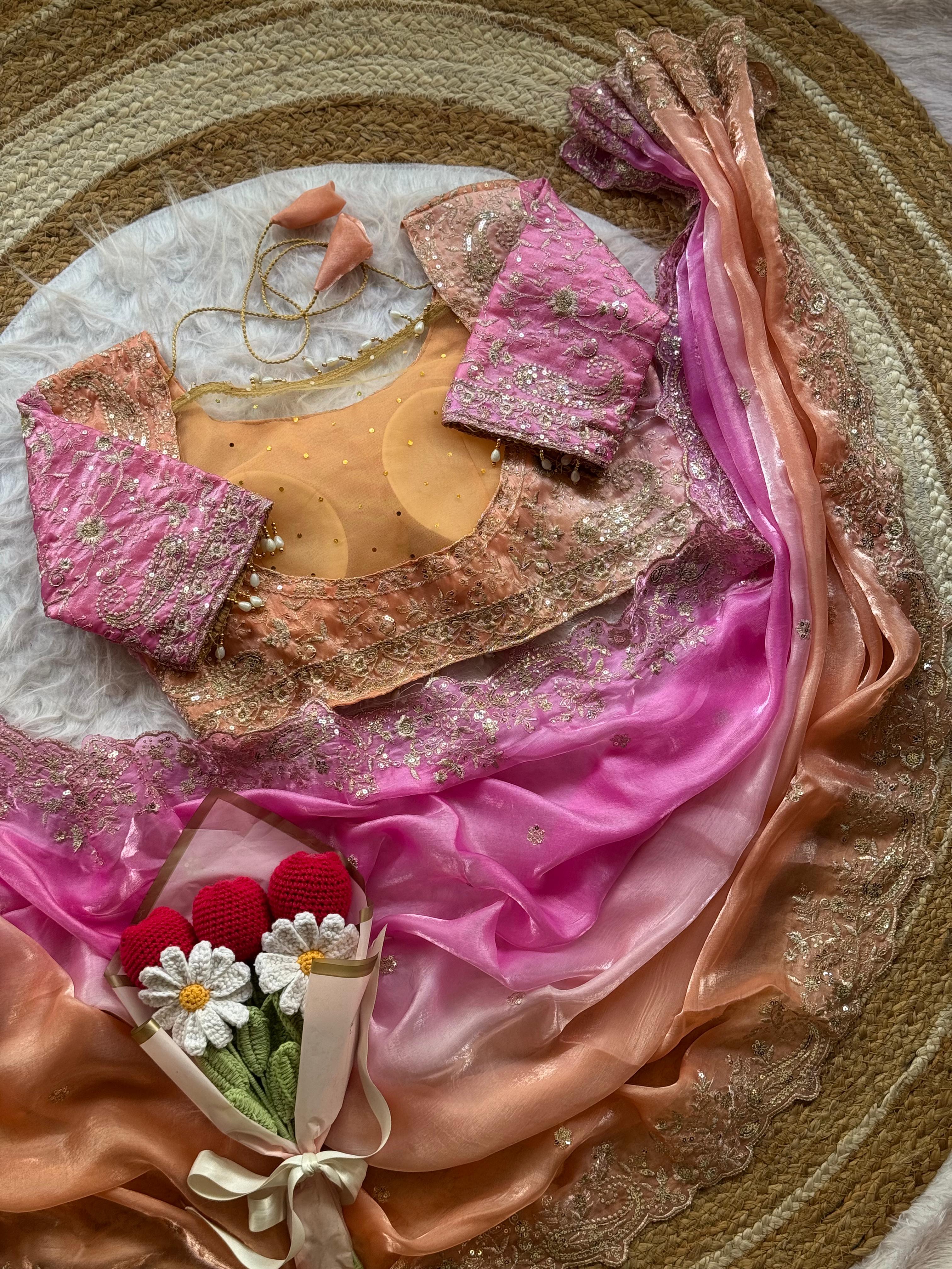 Fandy silk sareee AP 1053